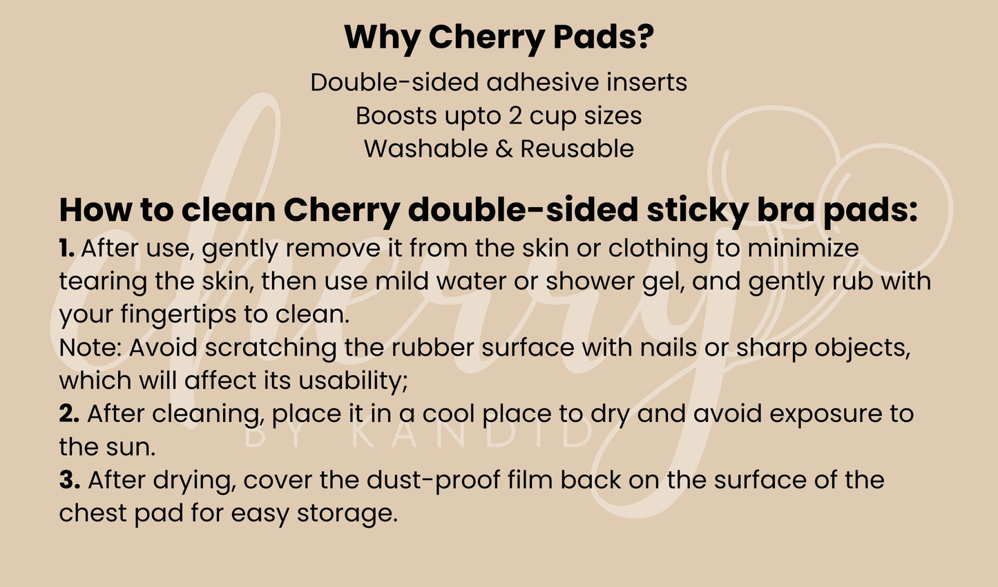 Cherry Pad Inserts